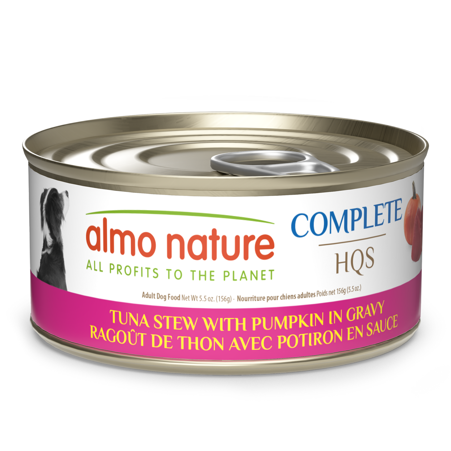 Almo Nature Complete HQS Tuna Stew with Pumpkin in gravy