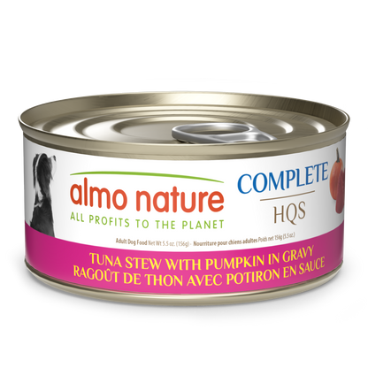Almo Nature Complete HQS Tuna Stew with Pumpkin in gravy