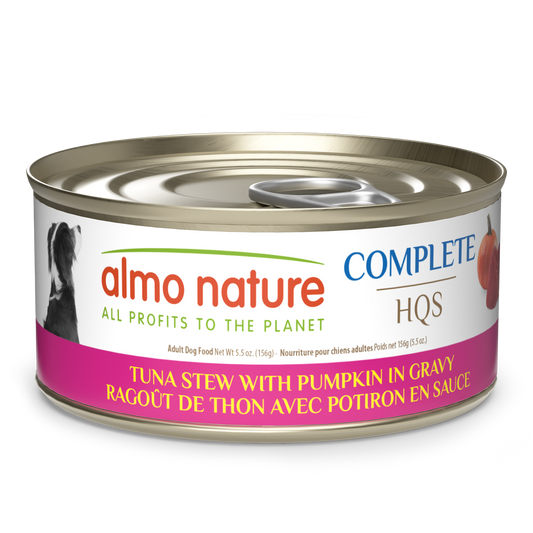 Almo Nature Complete HQS Tuna Stew with Pumpkin in gravy
