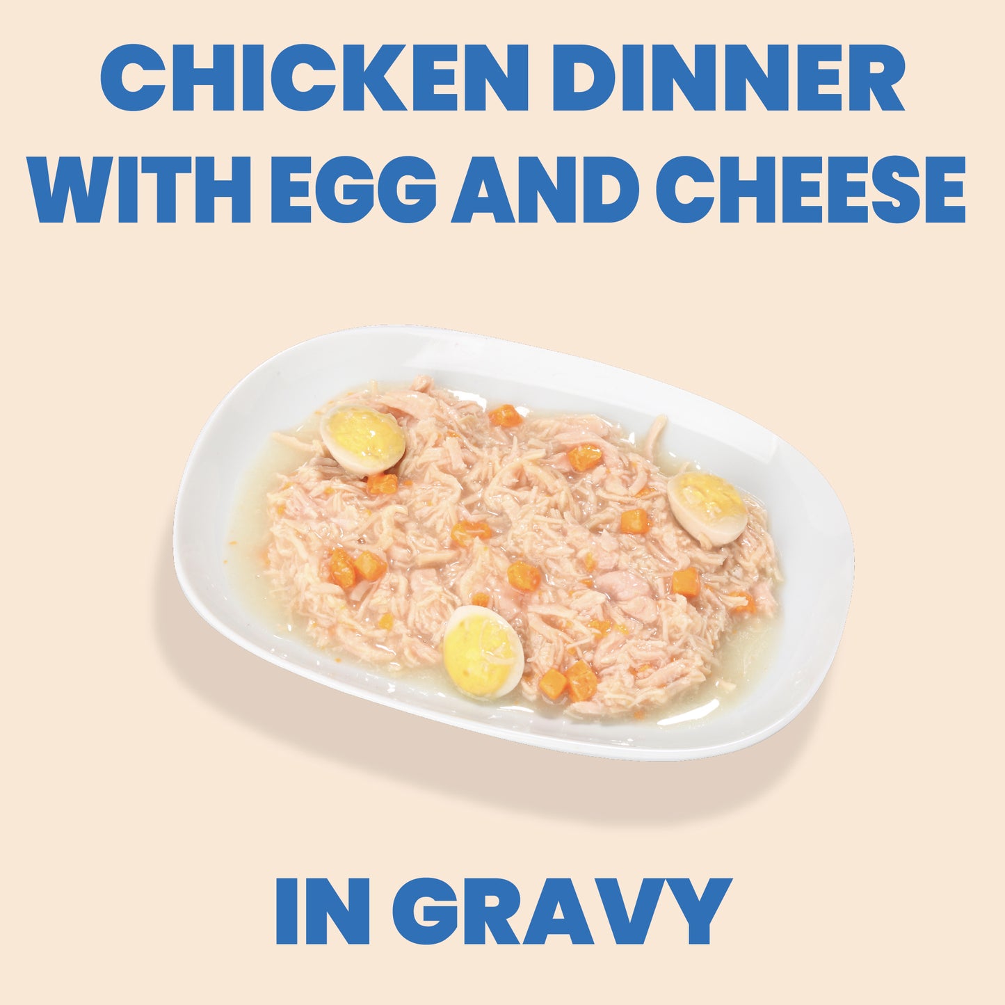 Almo Nature Complete HQS Chicken Dinner with Egg and Cheese