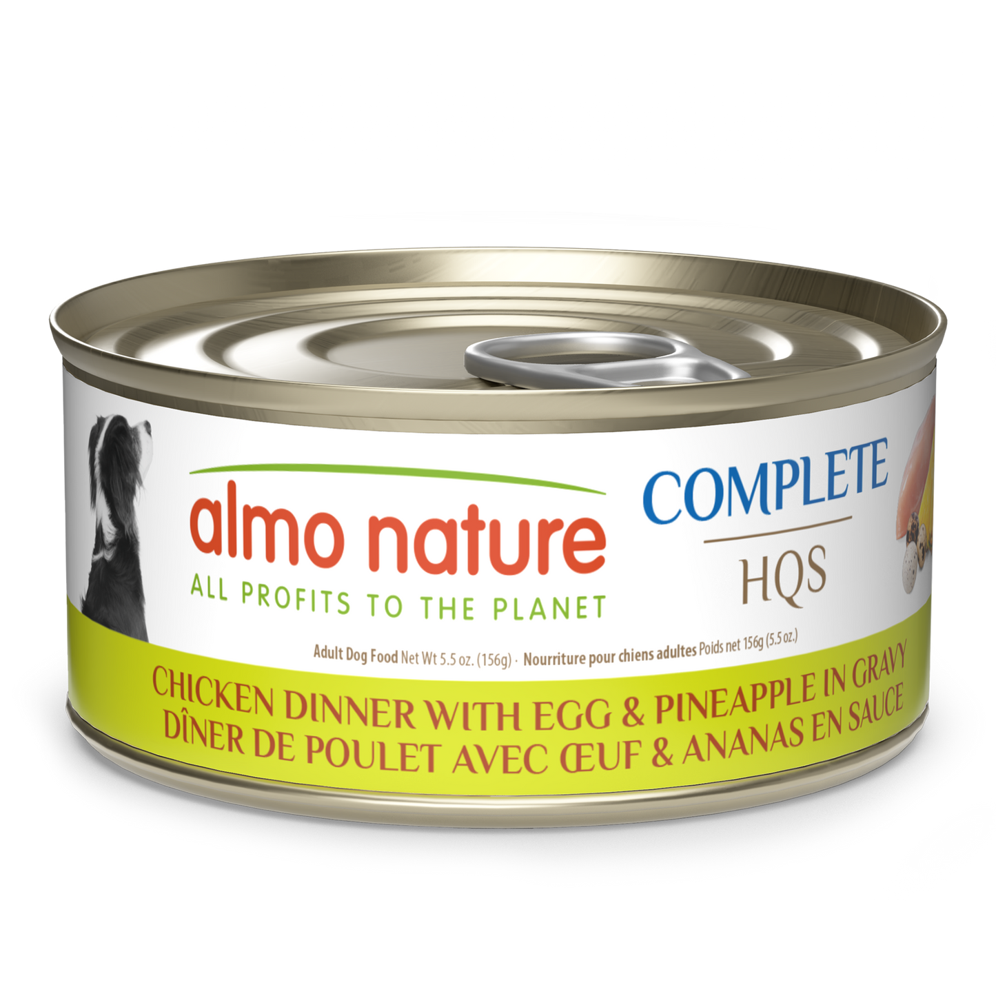 Almo Nature Complete HQS Chicken Dinner with Egg and Pineapple