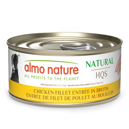 Almo Nature Natural HQS Chicken Fillet Entree in broth