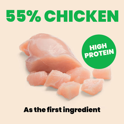 Almo Nature Natural HQS Chicken Entree with Beef in broth