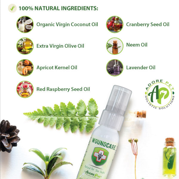 Adore Pet Wound Care Holistic Healing Oil