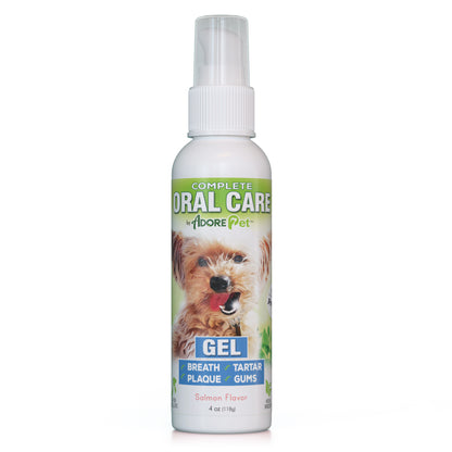 Adore Pet Complete Oral Care Salmon Gel for Plaque, Tartar, Breath and Gums