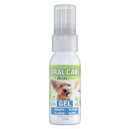 Adore Pet Complete Oral Care Salmon Gel for Plaque, Tartar, Breath and Gums