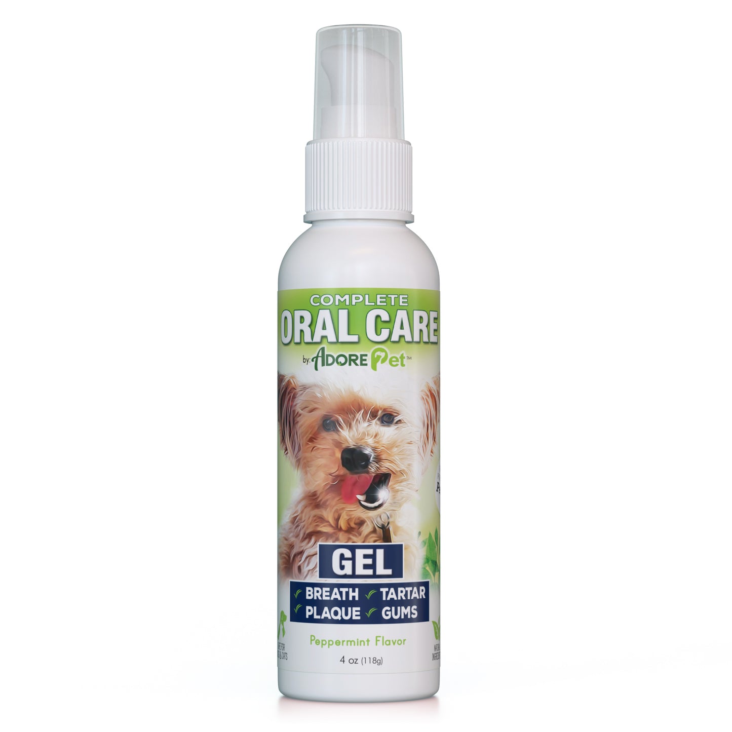 Adore Pet Complete Oral Care Gel for Plaque, Tartar, Breath and Gums