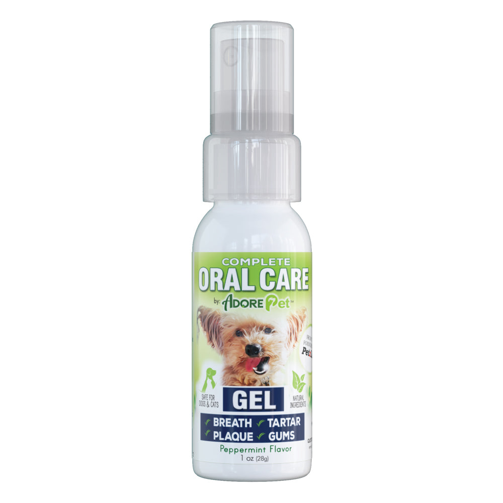 Adore Pet Complete Oral Care Gel for Plaque, Tartar, Breath and Gums