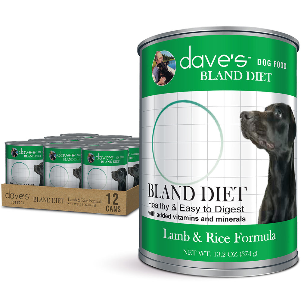 Dave's Restricted Bland Diet, Lamb & Rice (12-13.2oz)