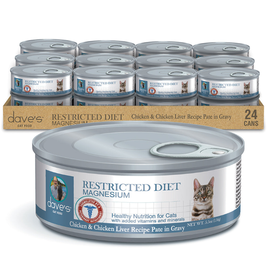 Dave's Restricted Magnesium Chicken Diet for Cat's