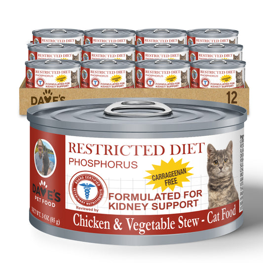 Dave's Restricted Phosphorus & Protein, Chicken & Veggie Stew