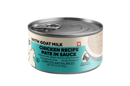 Dave's Naturally Healthy Chicken Saucey Pate with Goat's Milk
