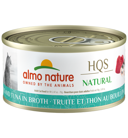 Almo Nature Trout and Tuna in broth