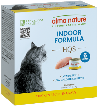 Almo Nature Indoor Formula - Chicken recipe in gravy