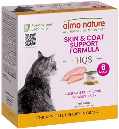 Almo Nature Skin & Coat Support Formula – Chicken Fillet recipe in gravy