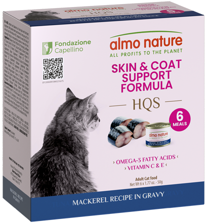 Almo Nature Skin & Coat Support Formula – Mackerel recipe in gravy