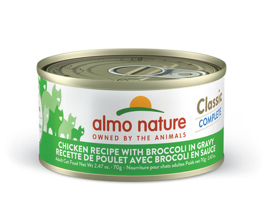 Almo Nature Chicken Recipe with Broccoli in gravy