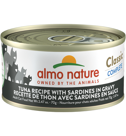 Almo Nature Tuna Recipe with Sardines in gravy