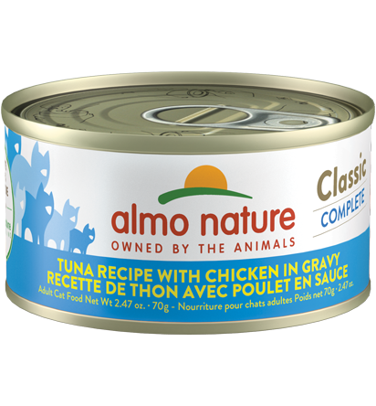 Almo Nature Tuna Recipe with Chicken in gravy