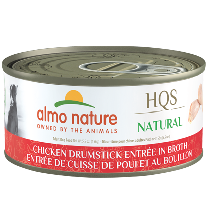 Almo Nature Chicken Drumstick Entree in broth