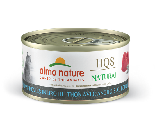 Almo Nature Tuna with Anchovies in broth