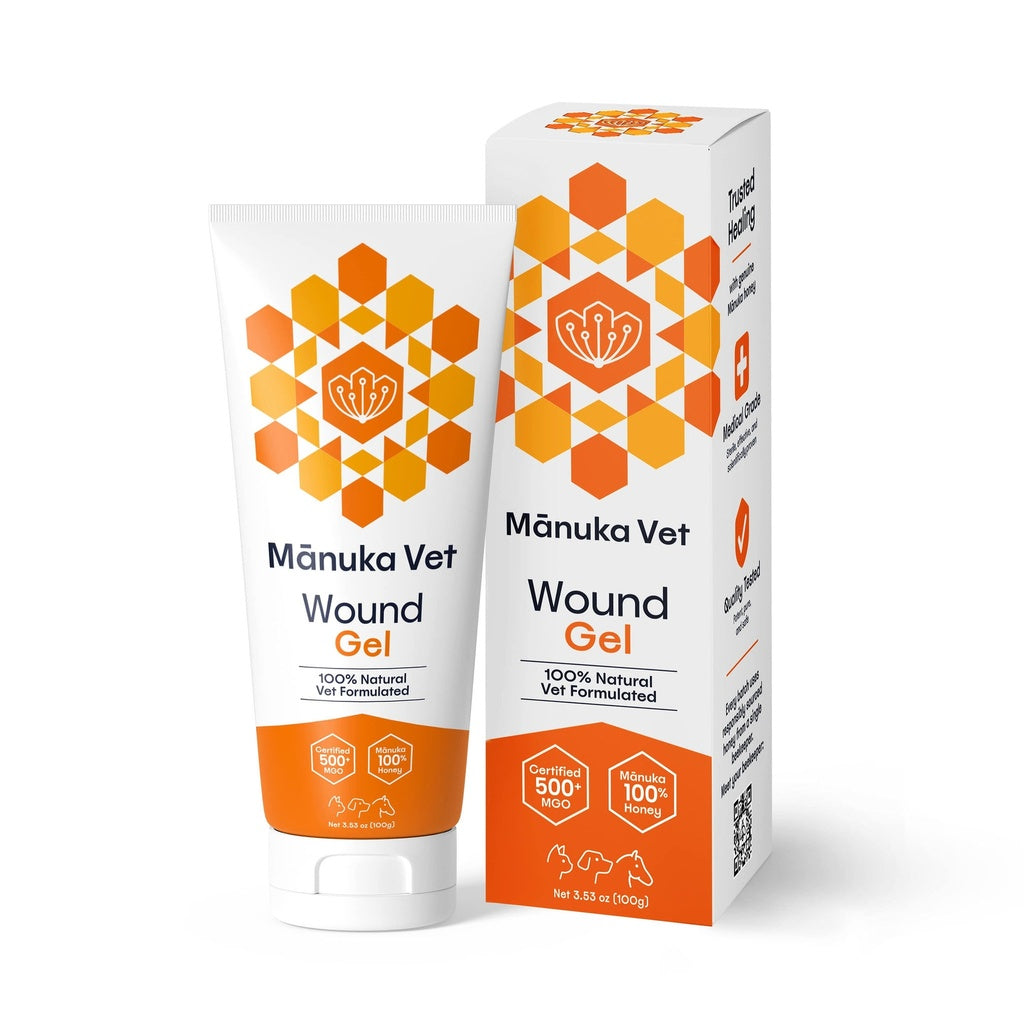 Mānuka Vet Skin & Wound Gel 100g (3.53oz)