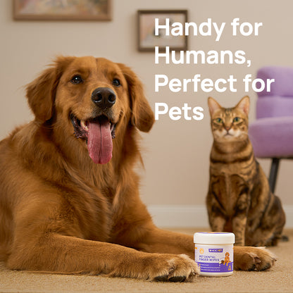 HICC Pet Dental Finger Wipes 50pcs - Unscented