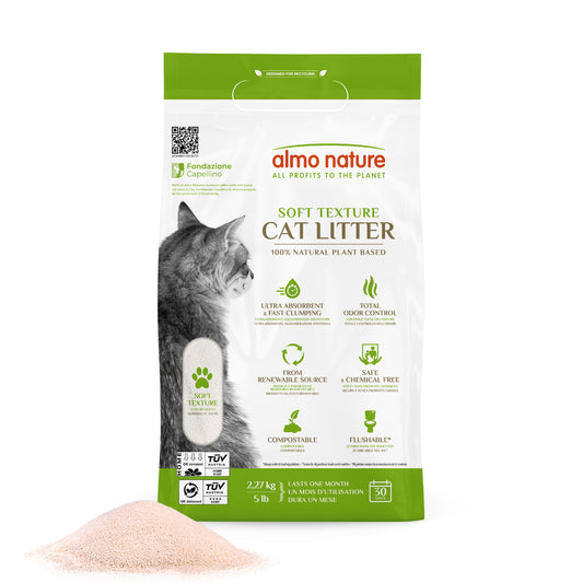 Almo Nature Soft Texture Cat Litter 5lb