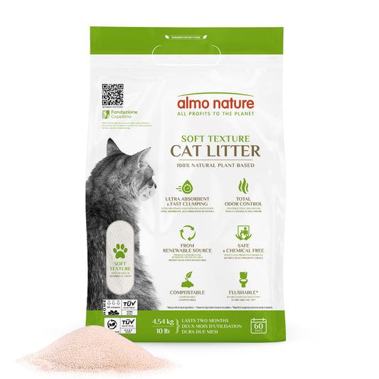 Almo Nature Soft Texture Cat Litter 10lb