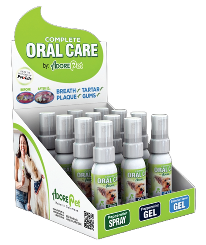 Adore Pet 1 oz. Oral Care Counter Display (12 pcs)