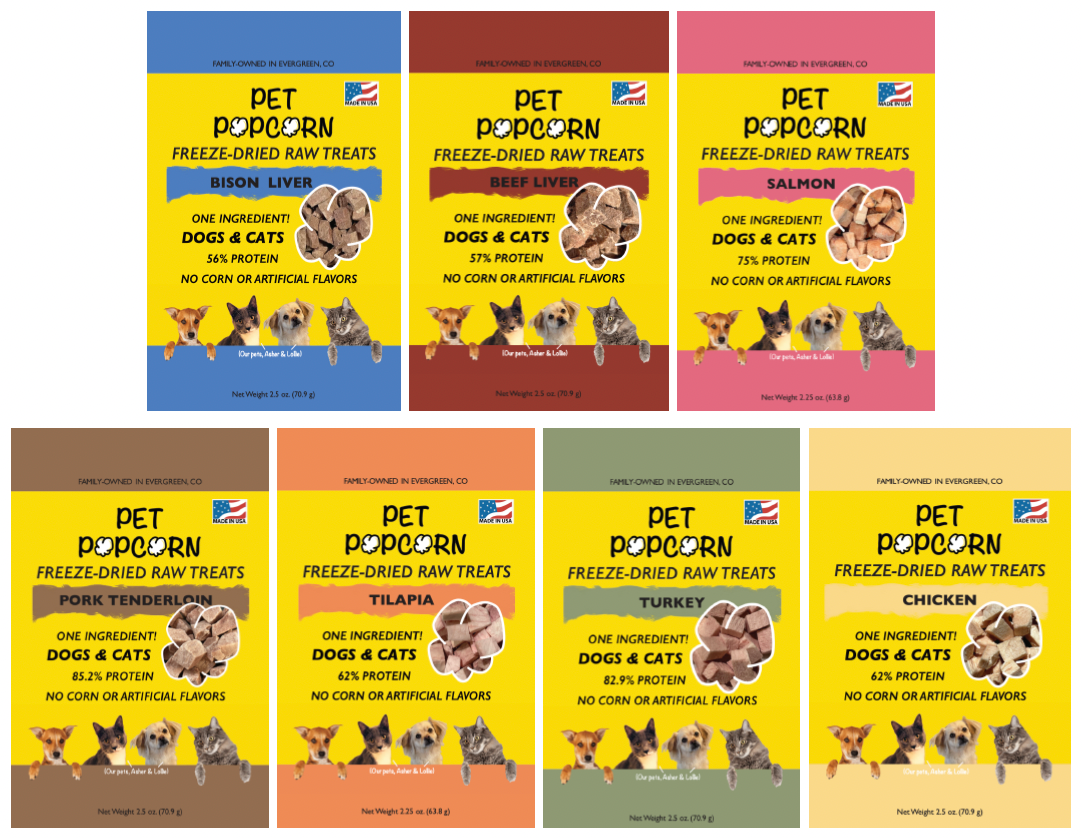 Pet Popcorn Tilapia Treats