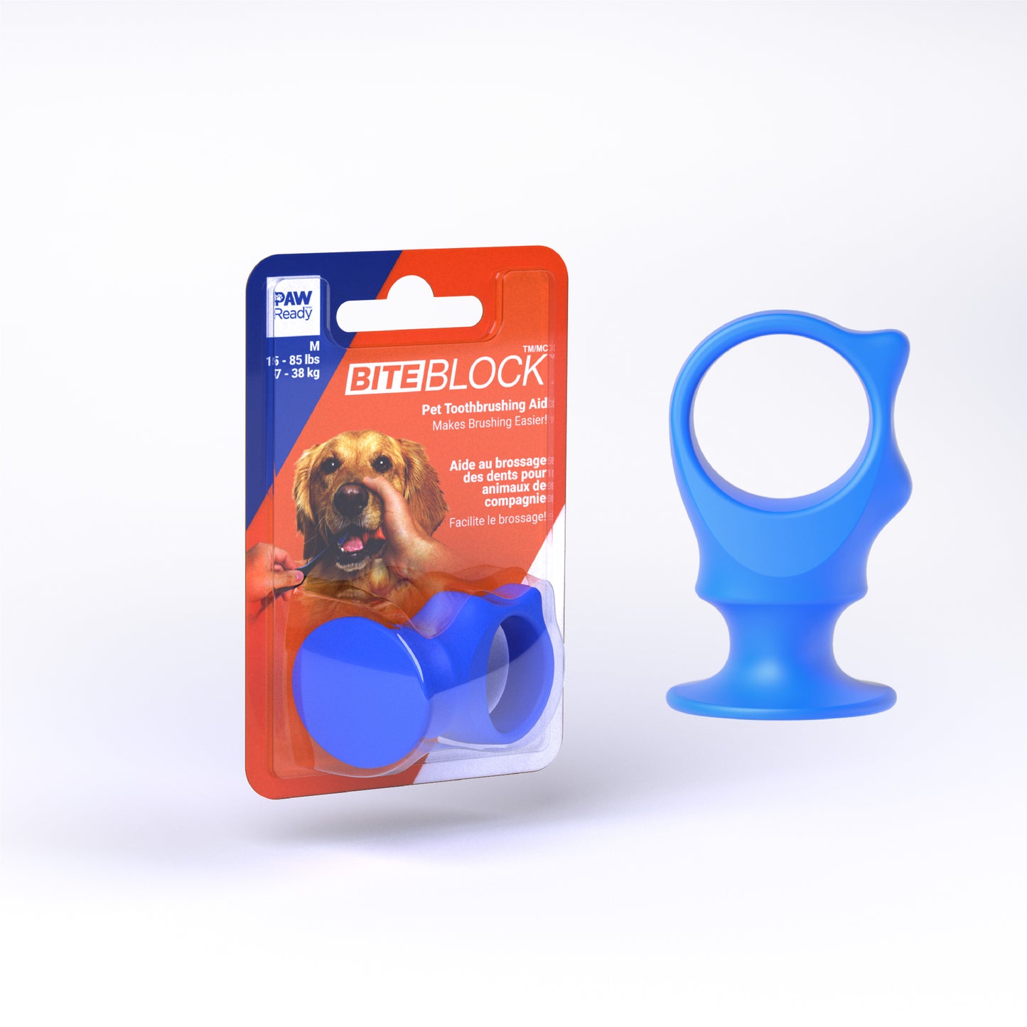 Paw Ready BrushMate Biteblock - Medium Biteblock