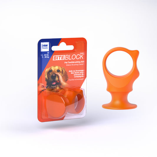 Paw Ready BrushMate Biteblock - Medium Biteblock