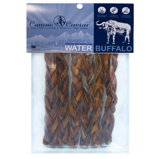 Canine Caviar Stix Braided 6" (6pk)
