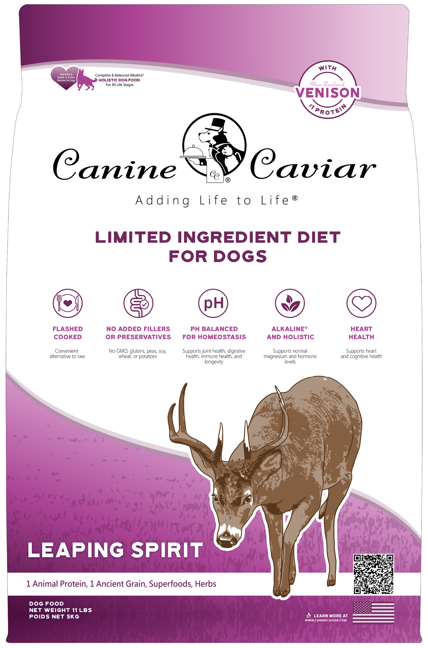 Canine Caviar Leaping Spirit Holistic Grain Free Cat and Kitten Entrée