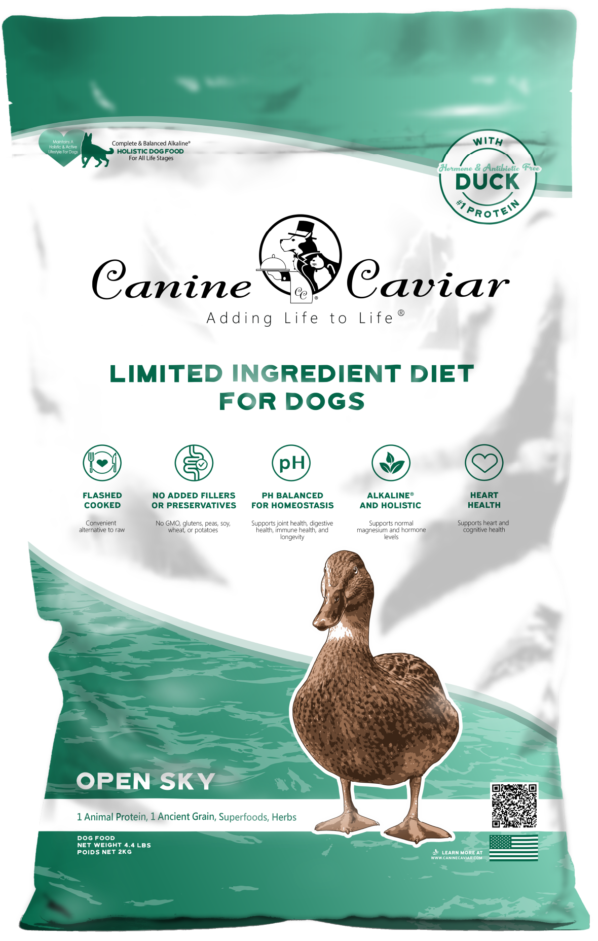 Canine Caviar Open Sky Limited Ingredient Alkaline® Entrée All Life Stages