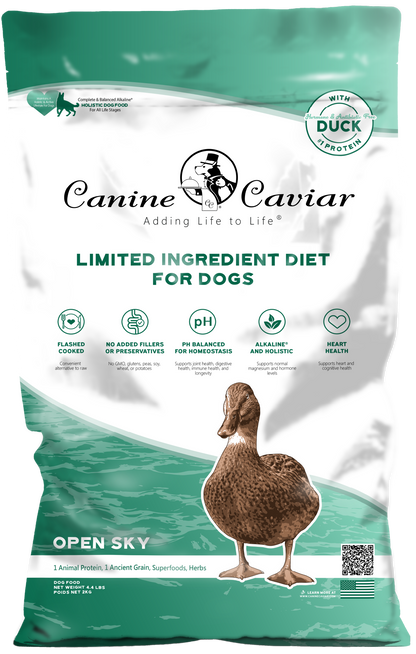 Canine Caviar Open Sky Limited Ingredient Alkaline® Entrée All Life Stages