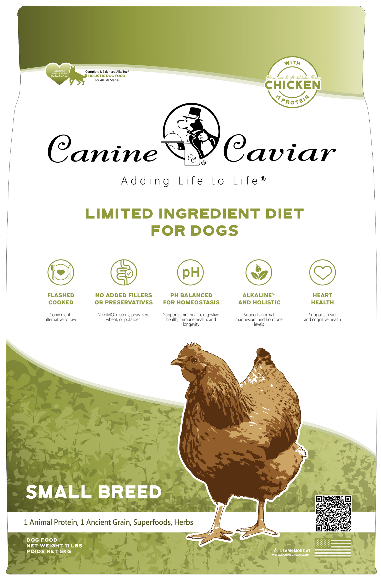 Canine Caviar Small Breed Limited Ingredient Alkaline® Entrée