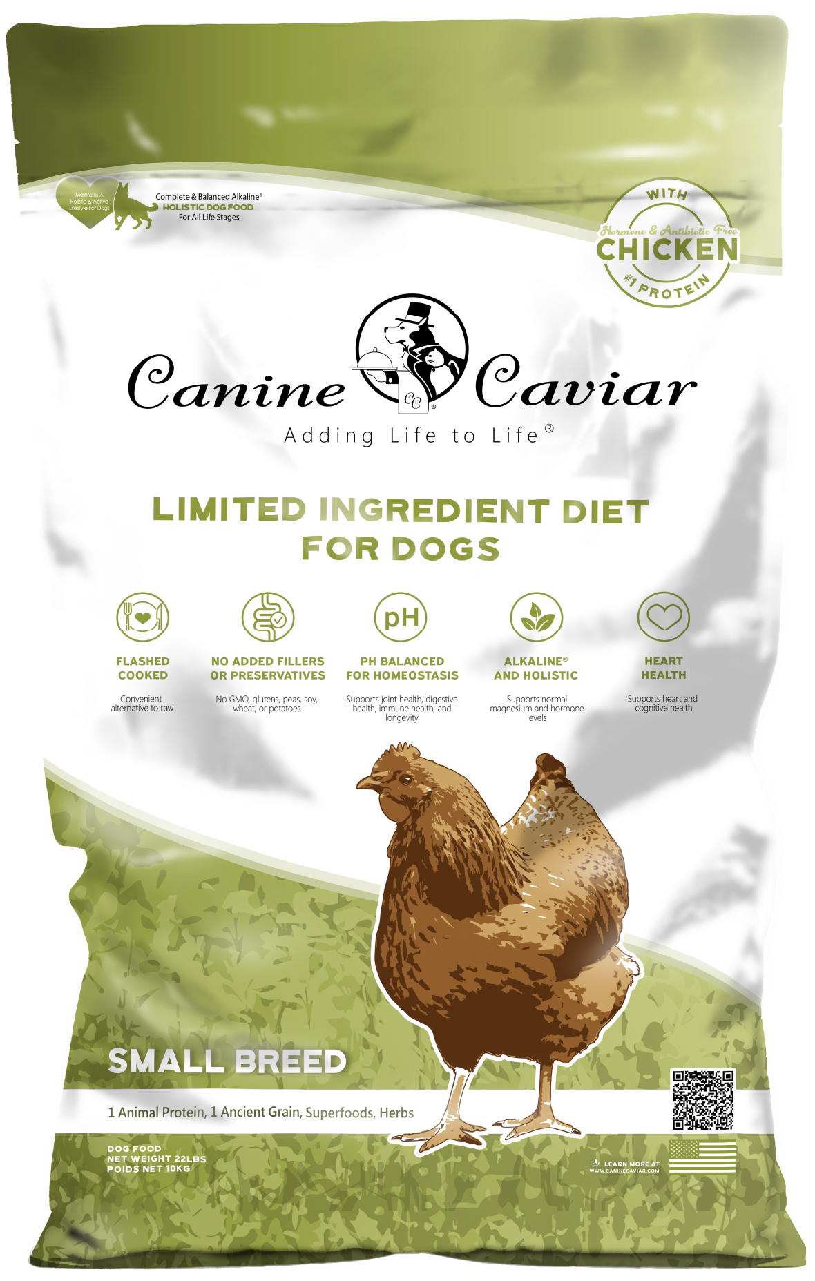 Canine Caviar Small Breed Limited Ingredient Alkaline® Entrée