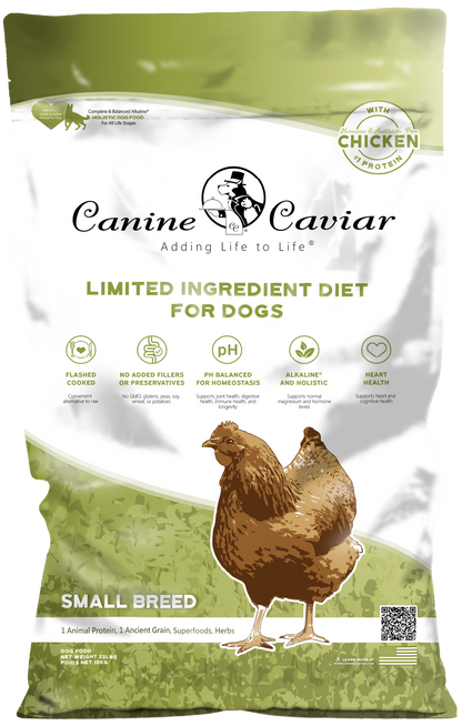 Canine Caviar Small Breed Limited Ingredient Alkaline® Entrée