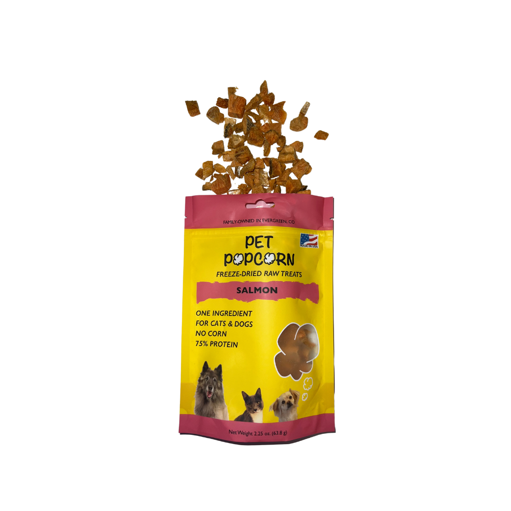 Pet Popcorn Salmon Treats