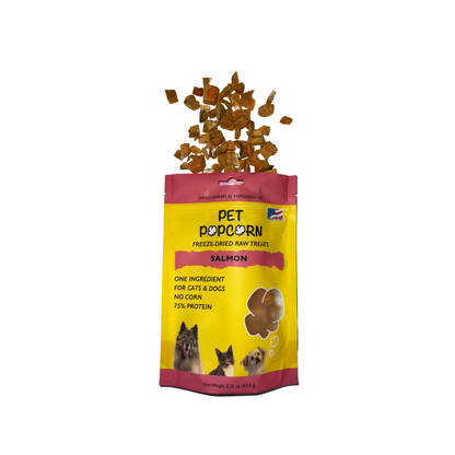 Pet Popcorn Salmon Treats