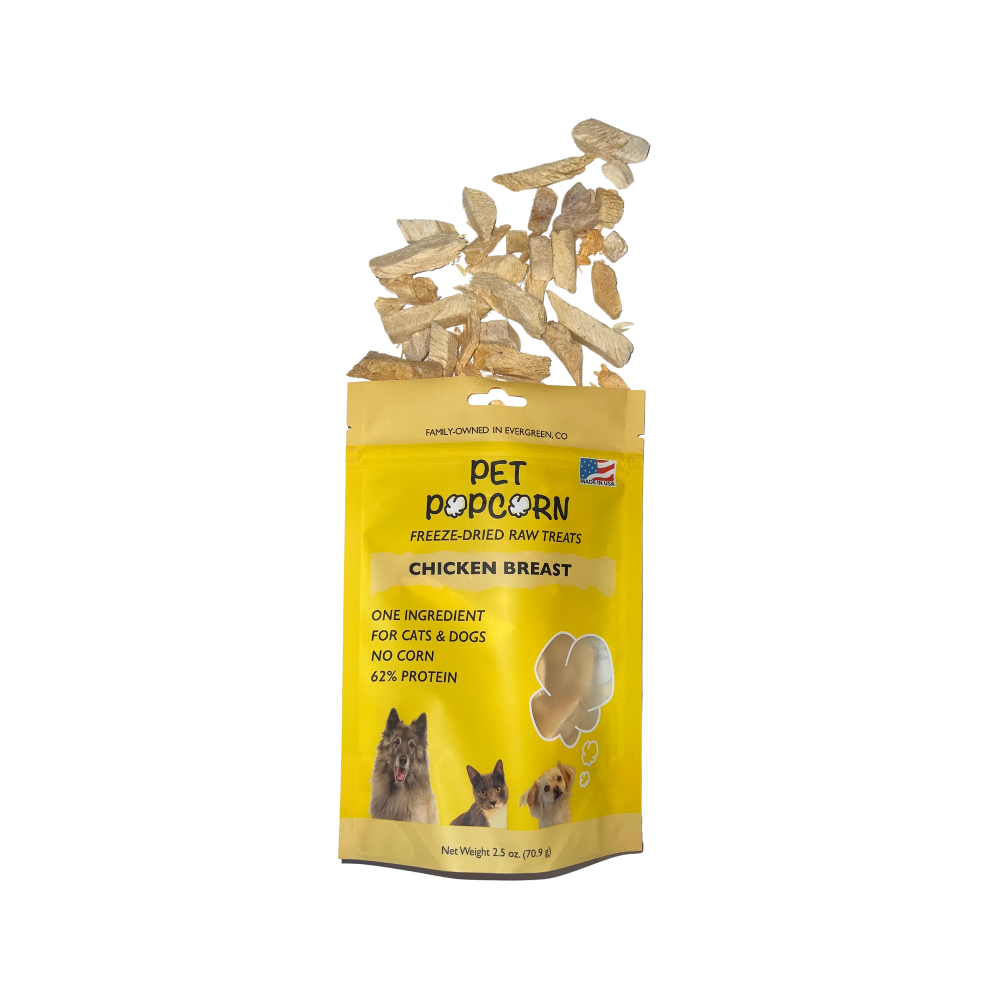 Pet Popcorn Chicken Breast Treats