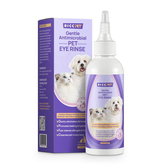 HICC Pet Gentle Antimicrobial Eye Rinse 5.1 fl oz