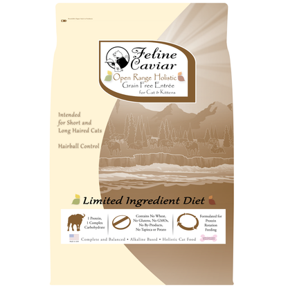 Feline Caviar Open Range Holistic Grain Free Cat and Kitten Entrée