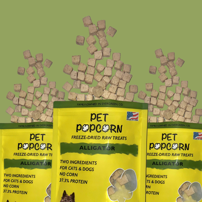Pet Popcorn Alligator Treats