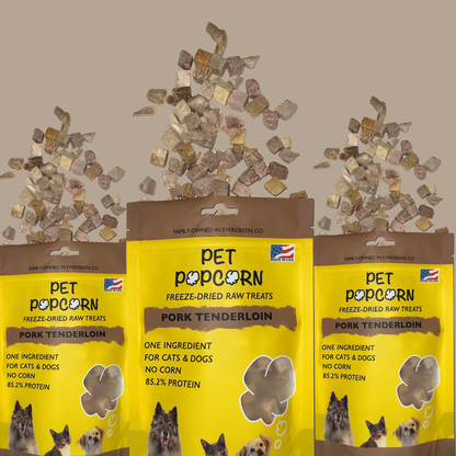 Pet Popcorn Pork Tenderloin Treats