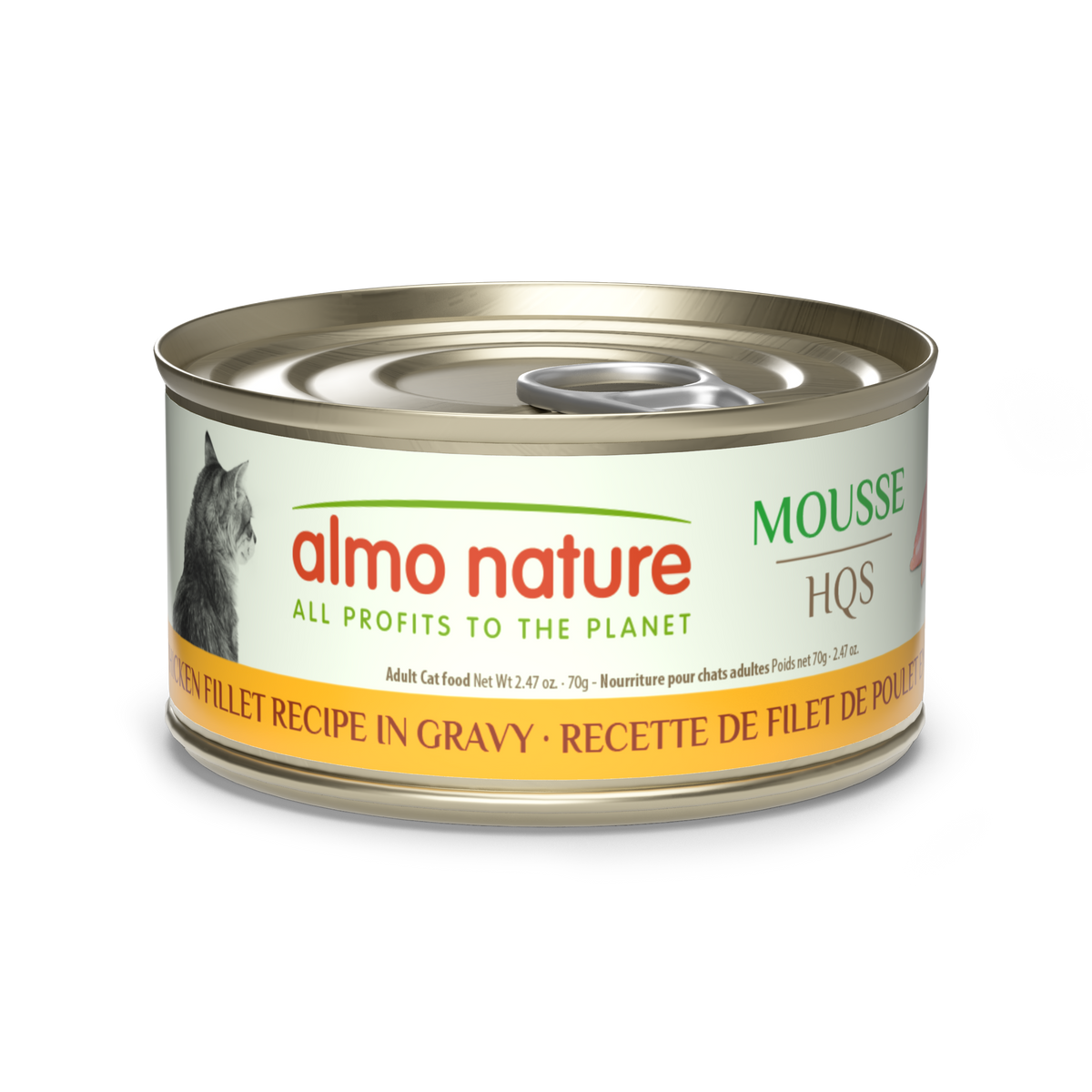 Almo Nature Natural HQS Mousse Chicken Fillet Recipe in Gravy