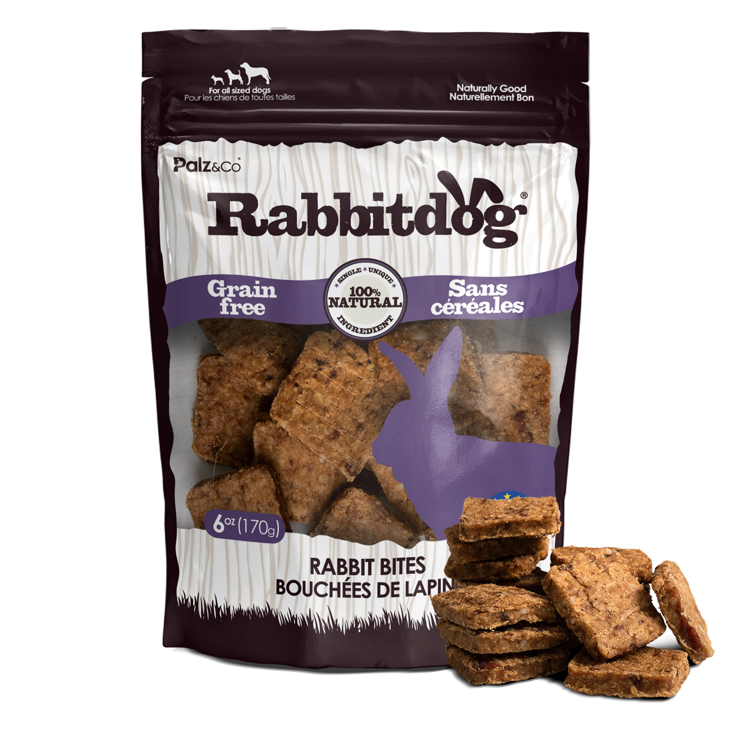 Palz & Co Rabbitdog Rabbit Bites 6oz (170g)