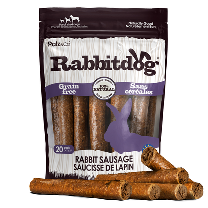 Palz & Co Rabbitdog Rabbit Sausage